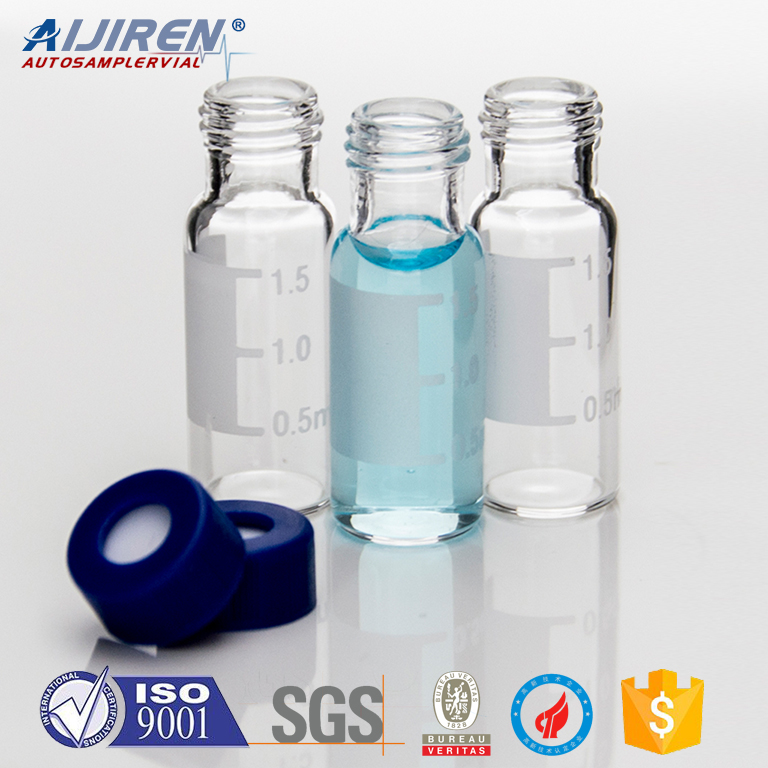 Customized 11mm snap top hplc vials Aijiren   hplc system